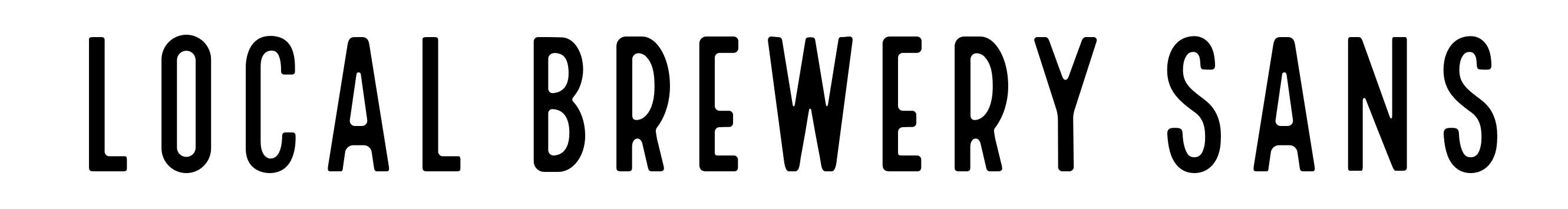 Local Brewery Sans